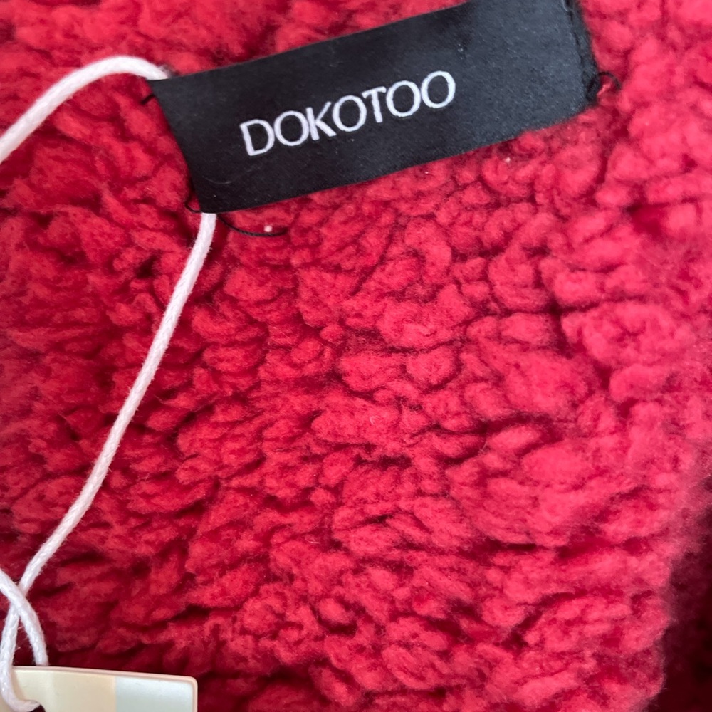 Red Teddy Jacket - Picture 3 of 8